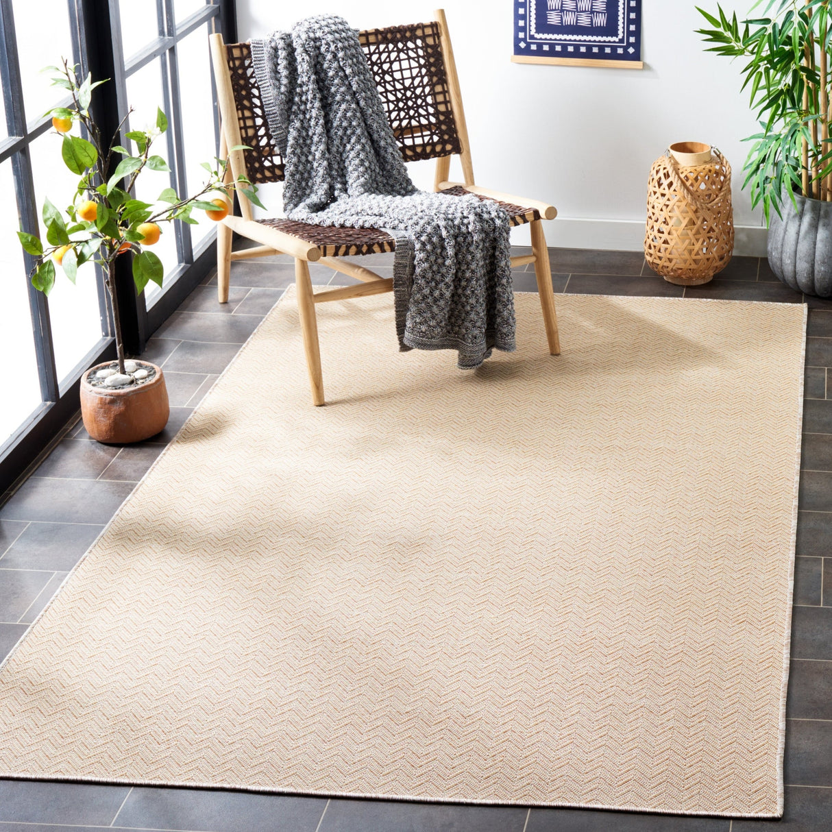 Safavieh Hampton Htn233B Natural Rug - Safavieh - htn233b - 4