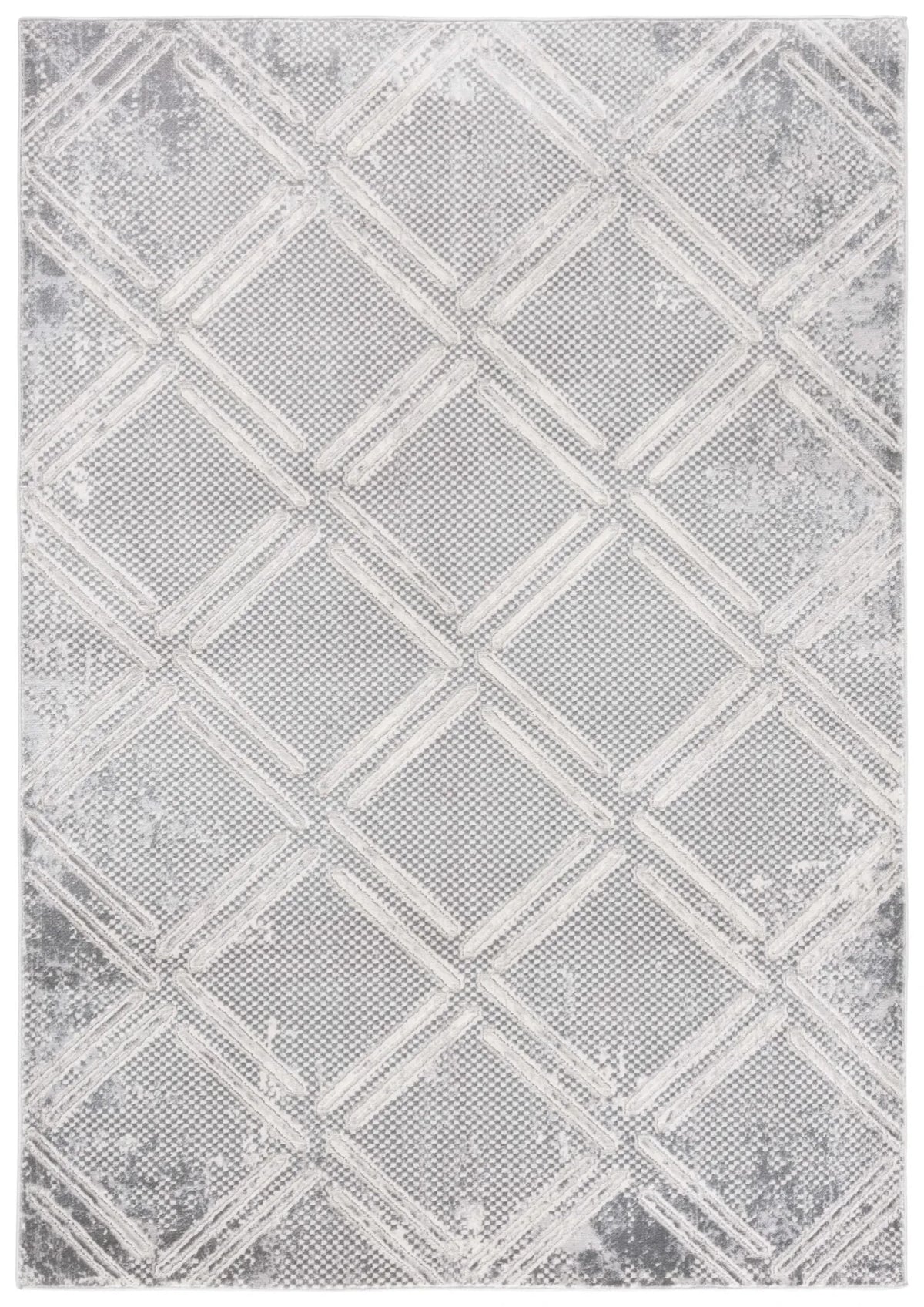 Safavieh Hanna 4'-0" x 6'-0" Rug in Grey / Ivory