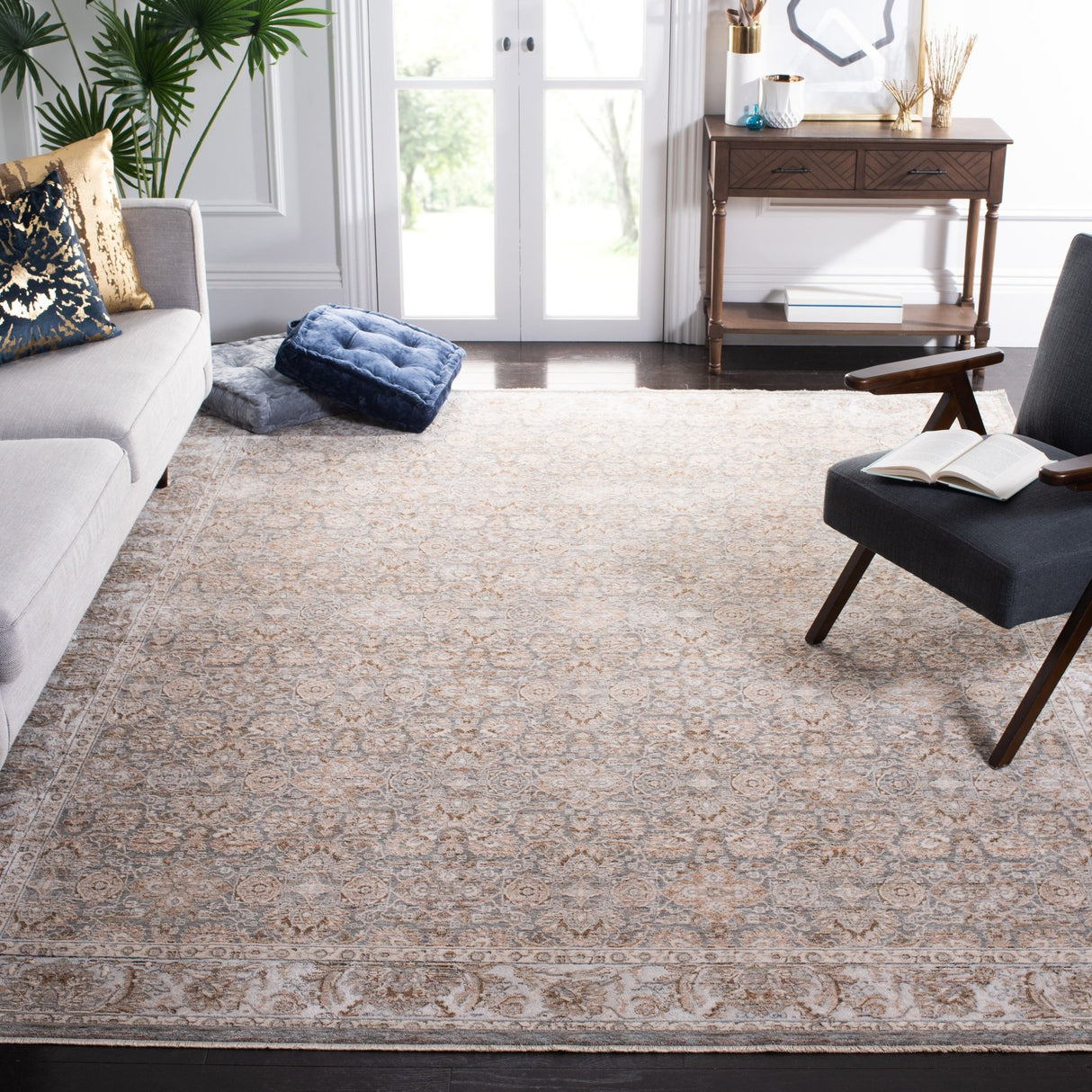 Safavieh Harlow Har103A Ivory Grey/Sage Rug - Safavieh - har103a - 4