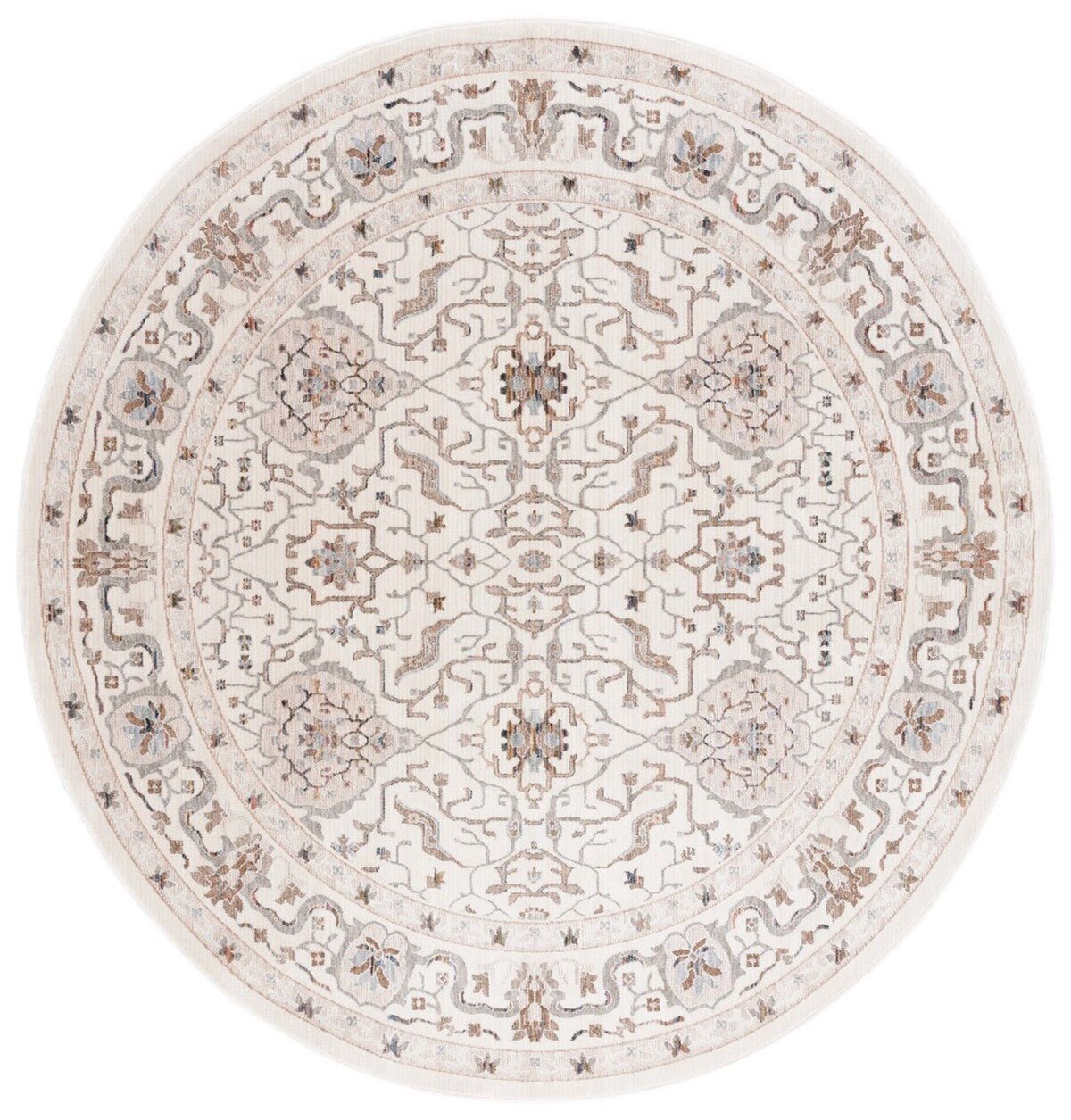 Safavieh Harlow Har107A Ivory Grey/Rust Rug - Safavieh - har107a - 6r