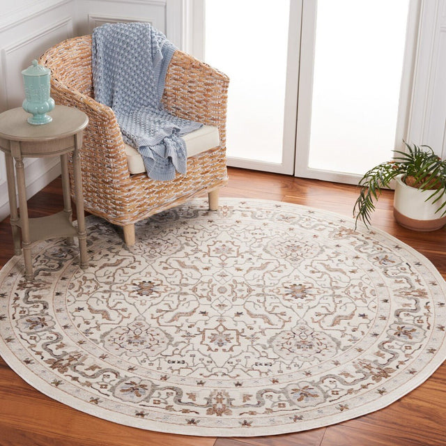 Safavieh Harlow Har107A Ivory Grey/Rust Rug - Safavieh - har107a - 6r