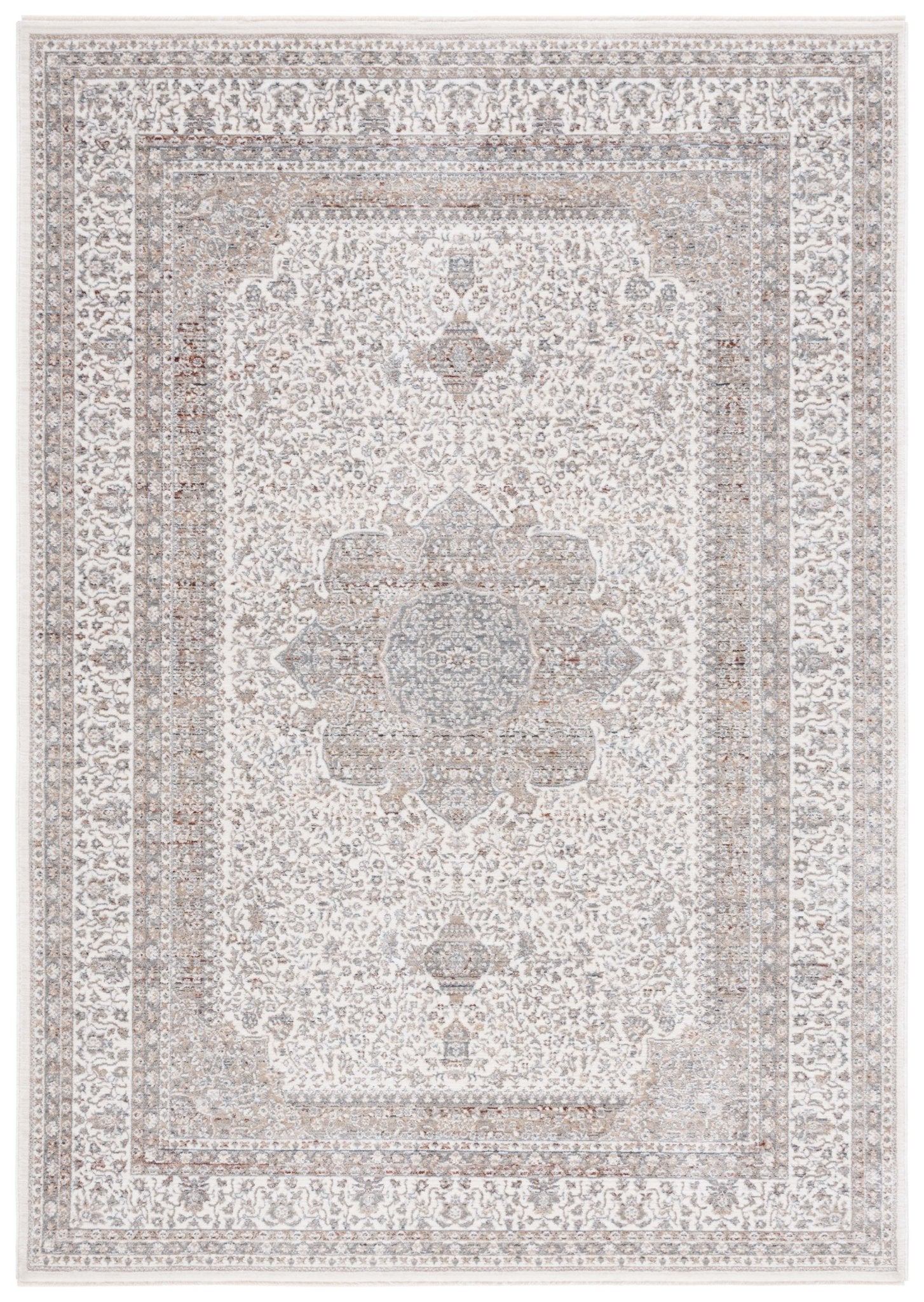 Safavieh Harlow Har160A Ivory/Grey Beige Rug - Safavieh - har160a - 24