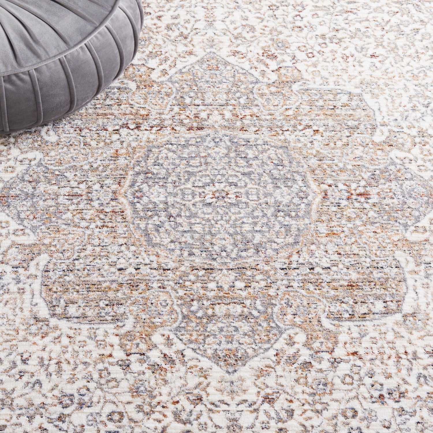 Safavieh Harlow Har160A Ivory/Grey Beige Rug - Safavieh - har160a - 24