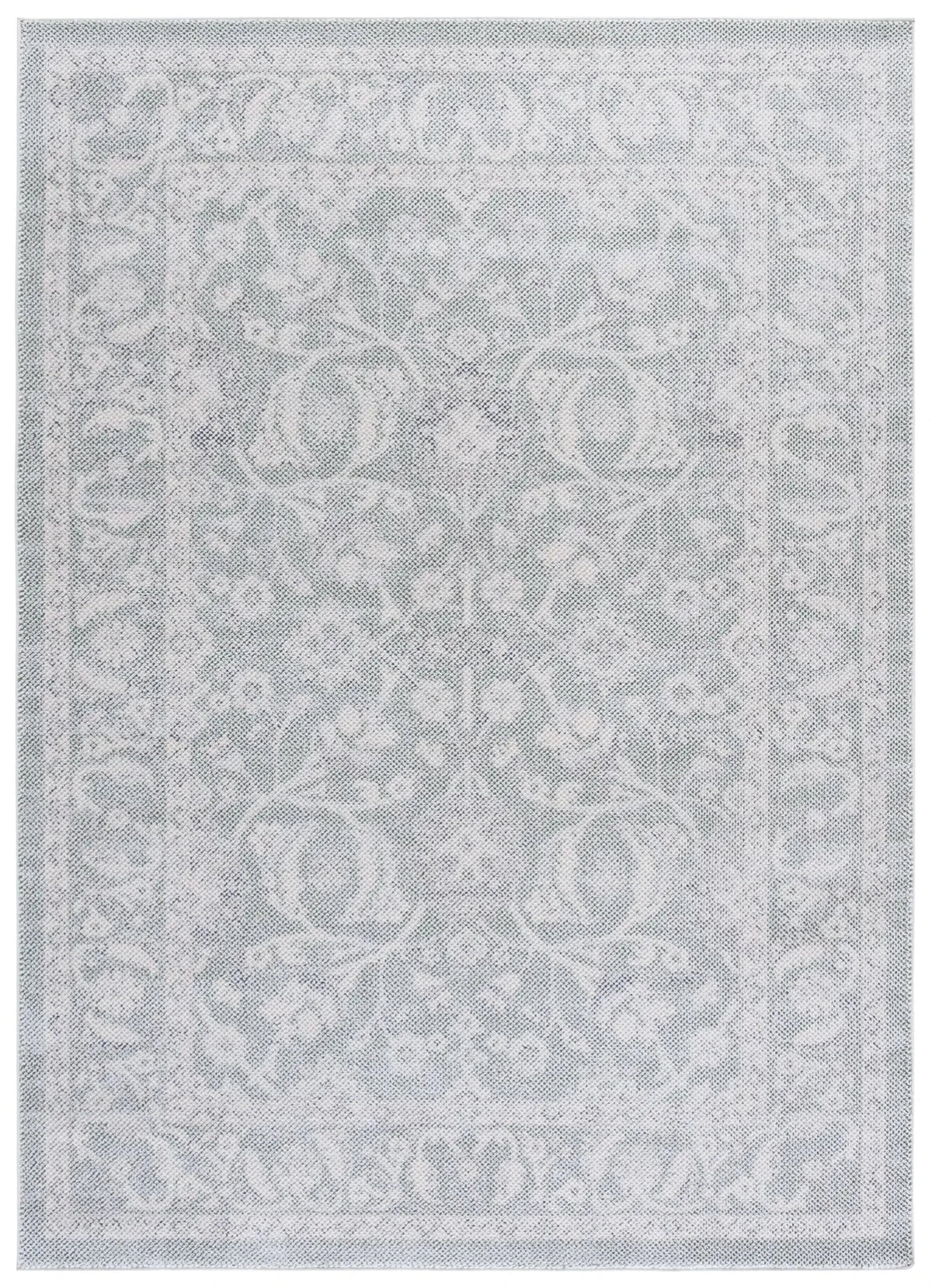 Safavieh Harrison 4'-0" x 6'-0" Rug in Green / Ivory