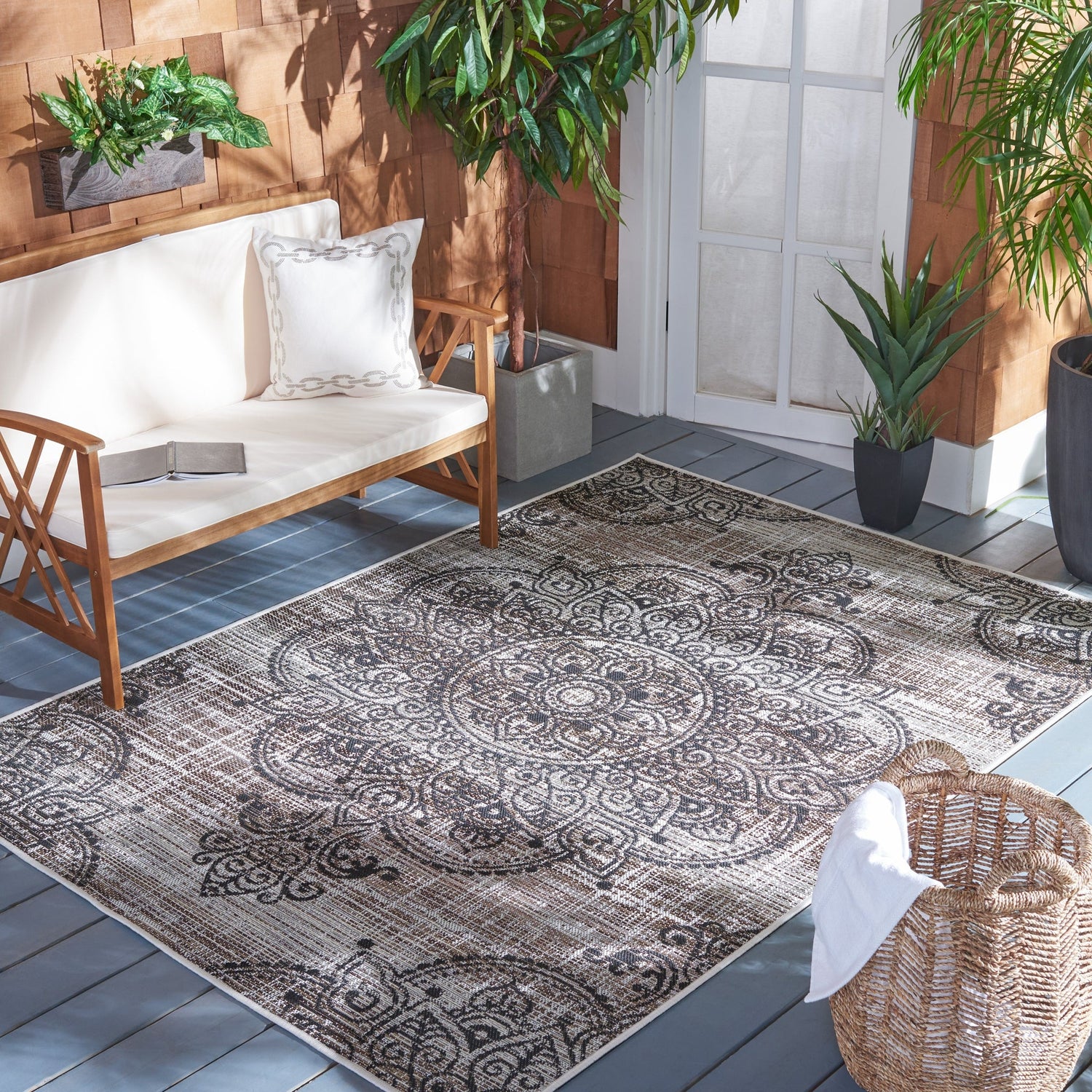 Safavieh Havana Hav319E Light Brown/Black Rug - Safavieh - hav319e - 4