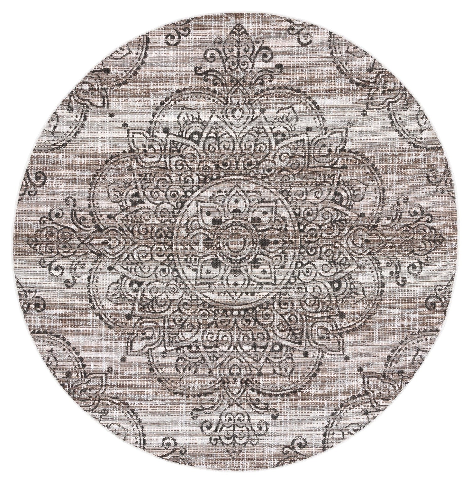 Safavieh Havana Hav319E Light Brown/Black Rug - Safavieh - hav319e - 7r