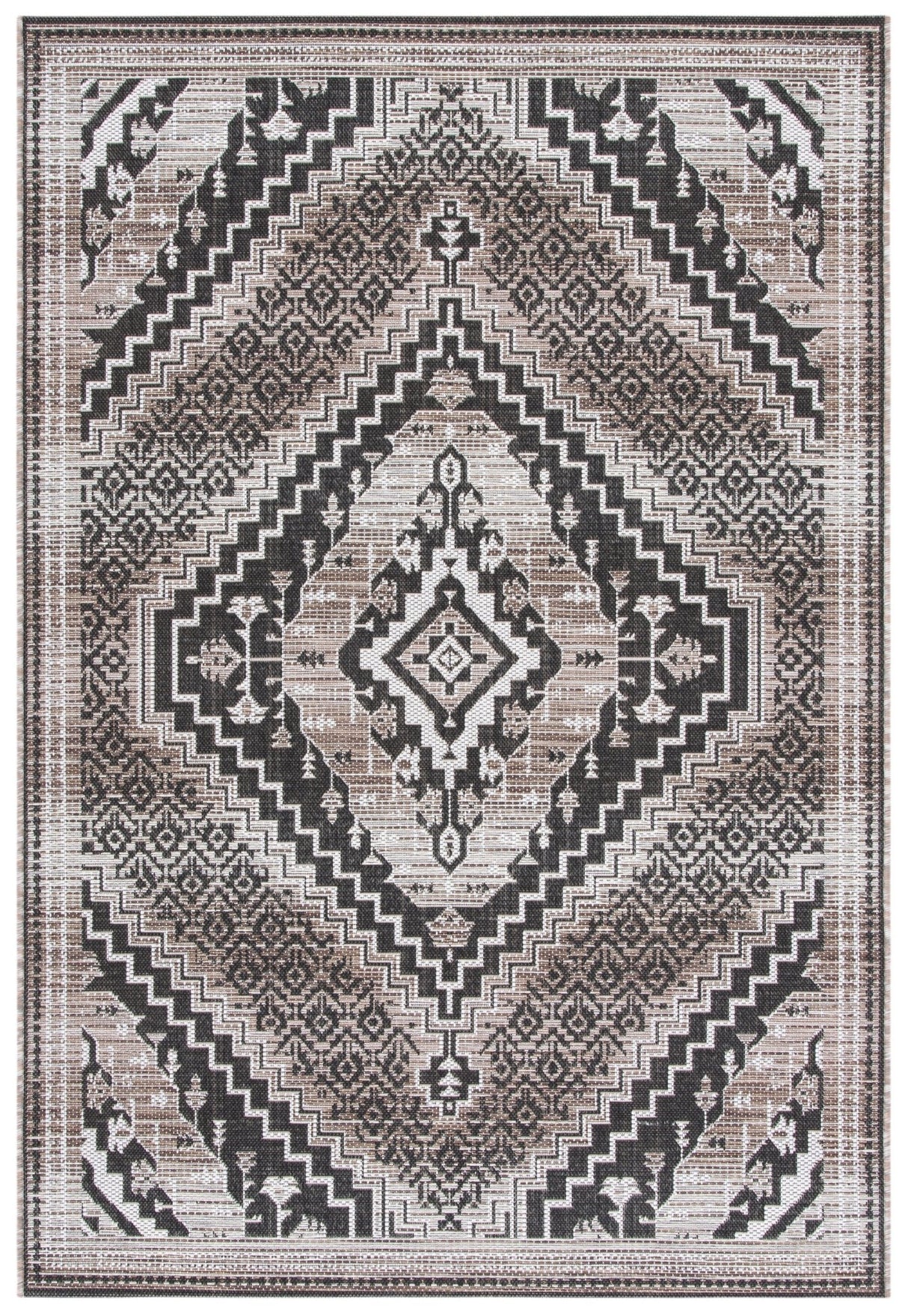 Safavieh Havana Hav341E Light Brown/Black Rug - Safavieh - hav341e - 4