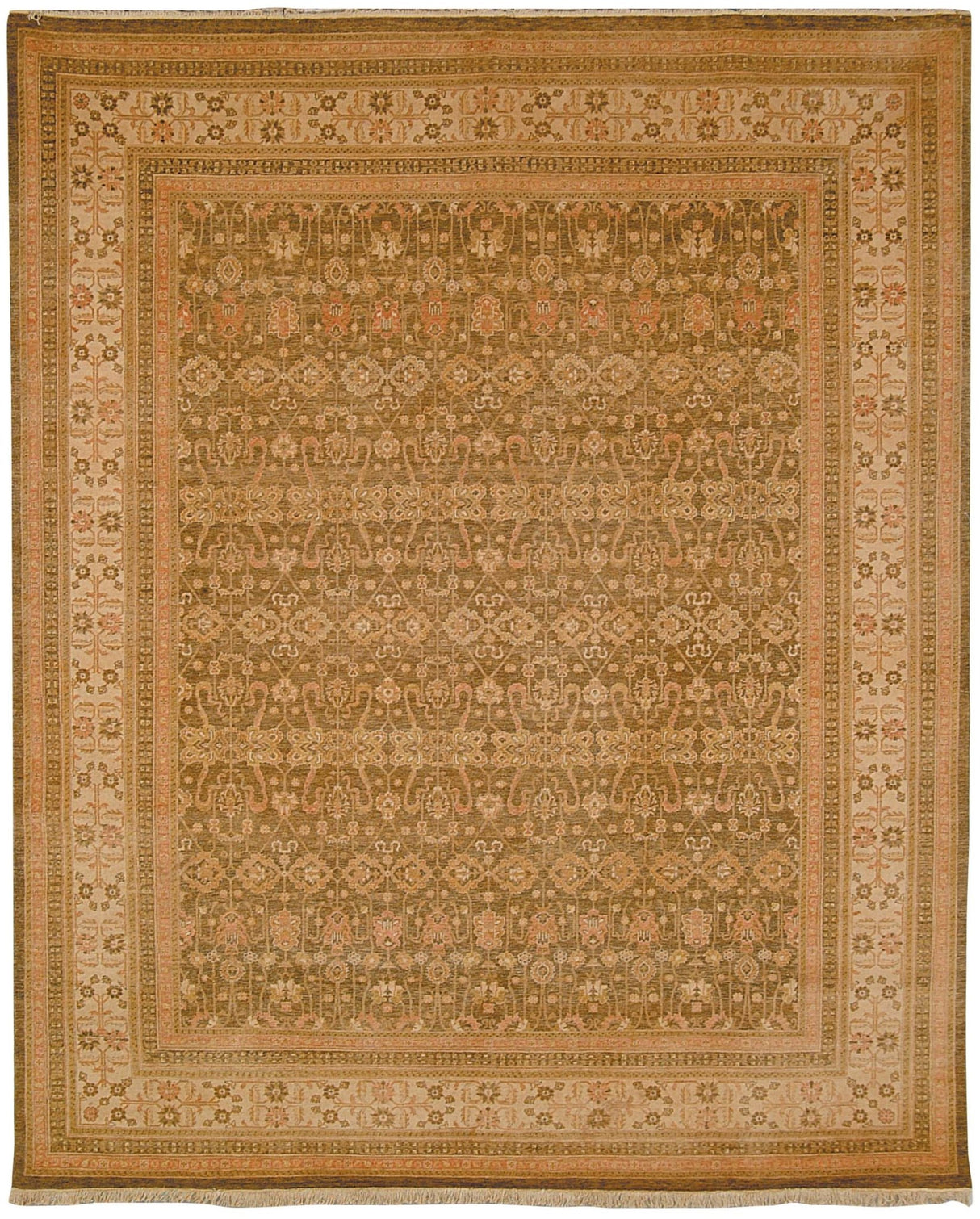 Safavieh Heirloom Hl110A Olive/Ivory Rug - Safavieh - hl110a - 3