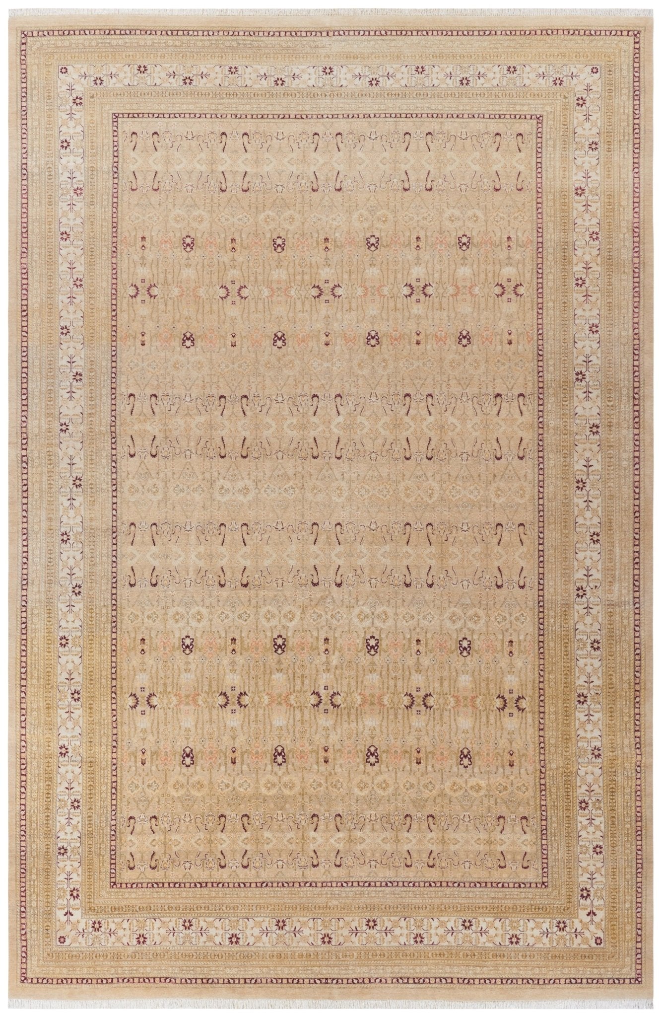 Safavieh Heirloom Hl112A Gold/Ivory Rug - Safavieh - hl112a - 3
