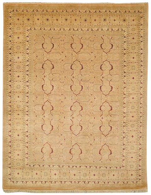 Safavieh Heirloom Hl112A Gold/Ivory Rug - Safavieh - hl112a - 3