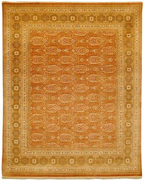 Safavieh Heirloom Hl116A Bronze/Olive Rug - Safavieh - hl116a - 3