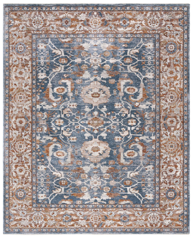 Safavieh Heirloom Hrl720M Blue/Rust Rug - Safavieh - hrl720m - 3