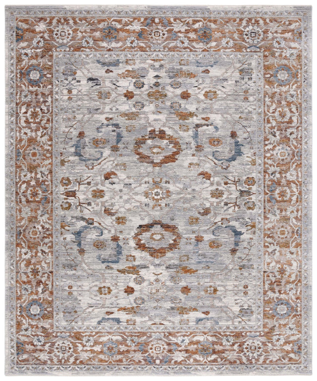 Safavieh Heirloom Hrl722A Ivory Grey/Rust Rug - Safavieh - hrl722a - 4
