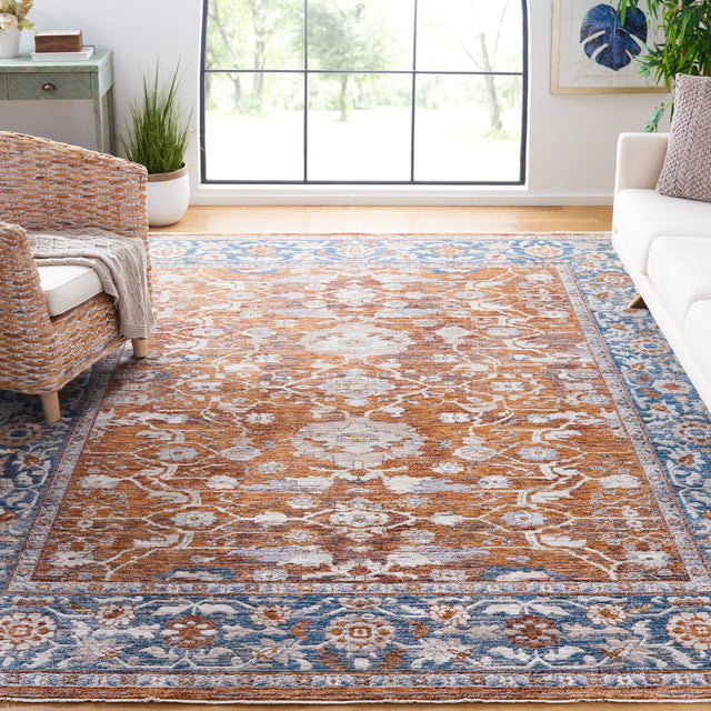 Safavieh Heirloom Hrl724M Blue/Grey Rug - Safavieh - hrl724m - 4