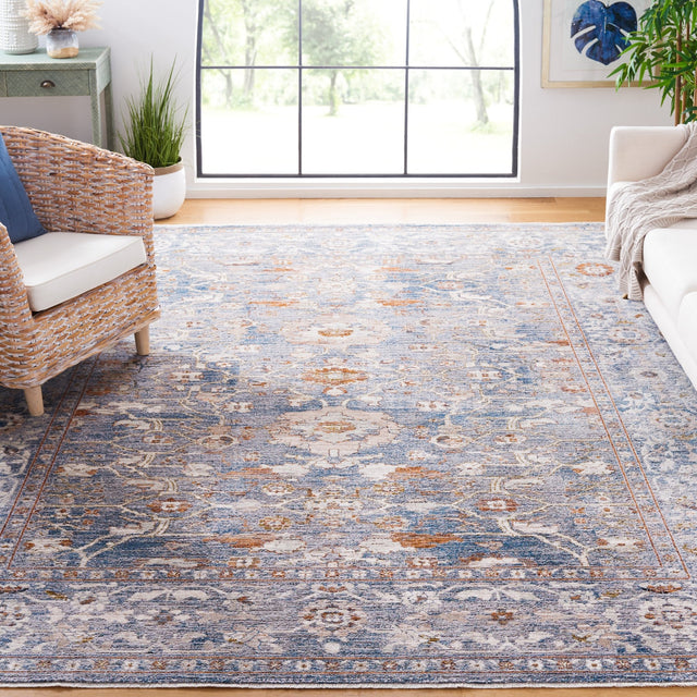 Safavieh Heirloom Hrl728F Grey/Blue Rust Rug - Safavieh - hrl728f - 4
