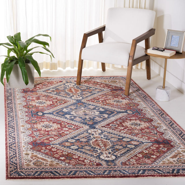 Safavieh Heirloom Hrl755N Navy/Rust Rug - Safavieh - hrl755n - 4