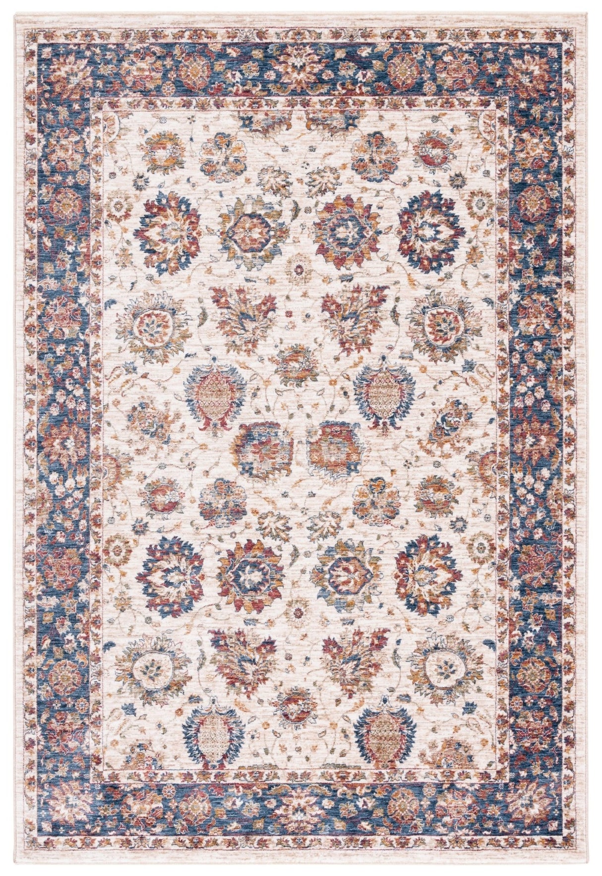 Safavieh Heirloom Hrl794A Ivory/Navy Rug - Safavieh - hrl794a - 4