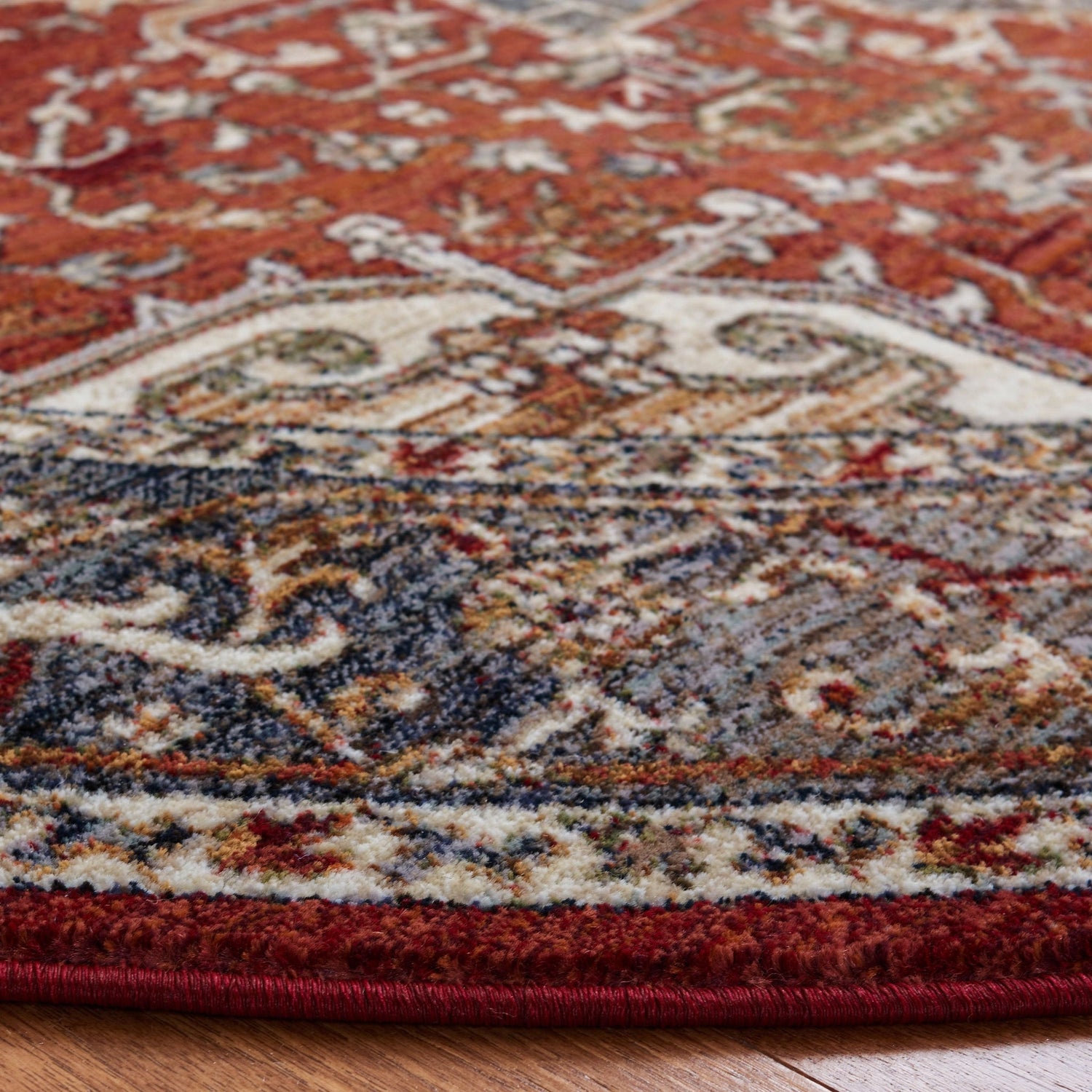 Safavieh Herat Hrt301Q Red/Ivory Rugs - Safavieh - hrt301q - 7r