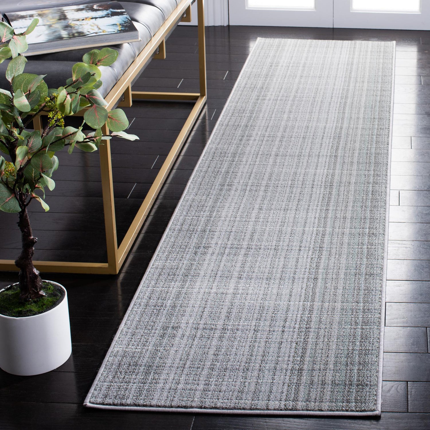 Safavieh Herat Hrt313F Ivory/Dark Grey Rugs - Safavieh - hrt313f - 7r