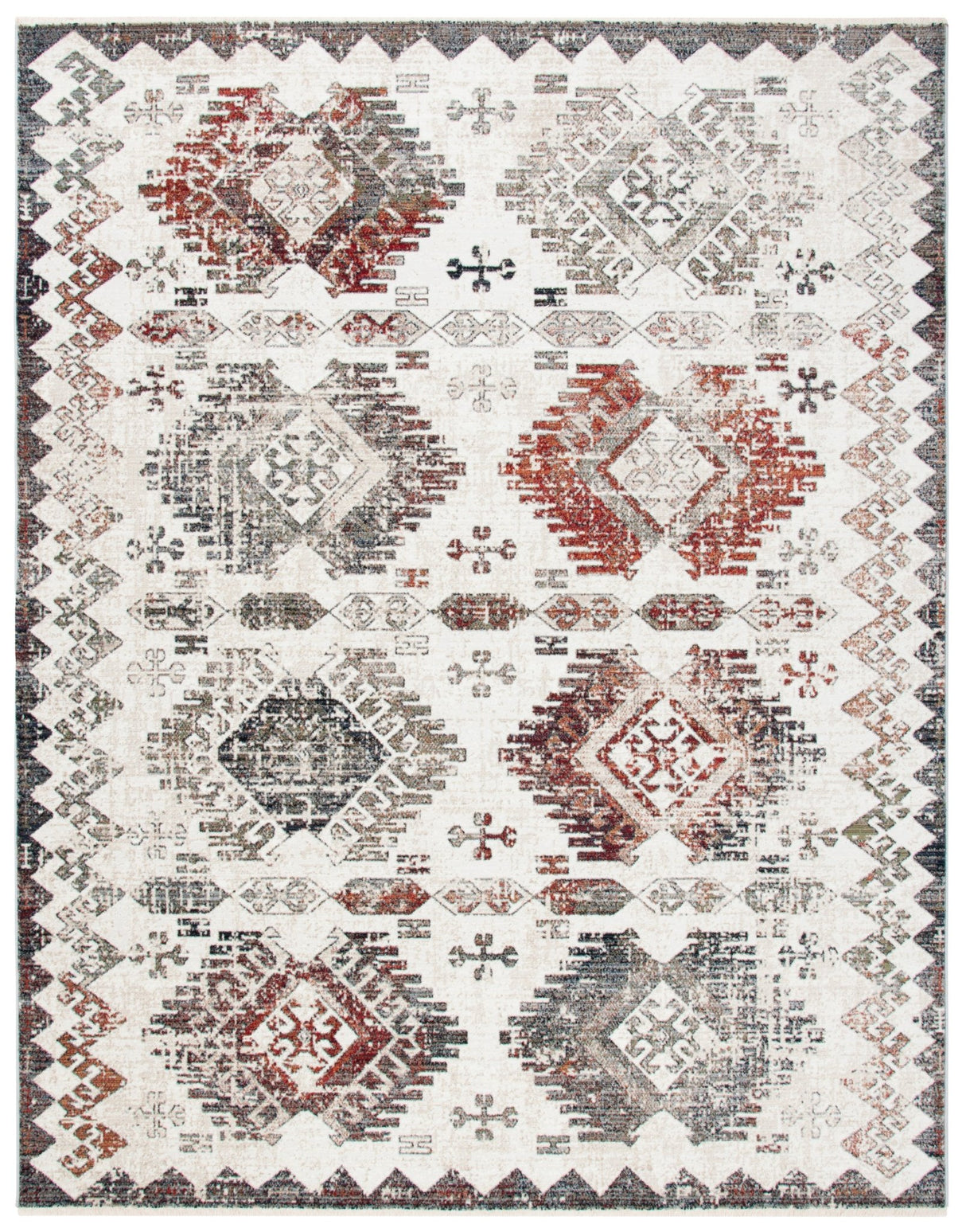 Safavieh Herat Hrt319A Cream/Grey Rugs - Safavieh - hrt319a - 7r