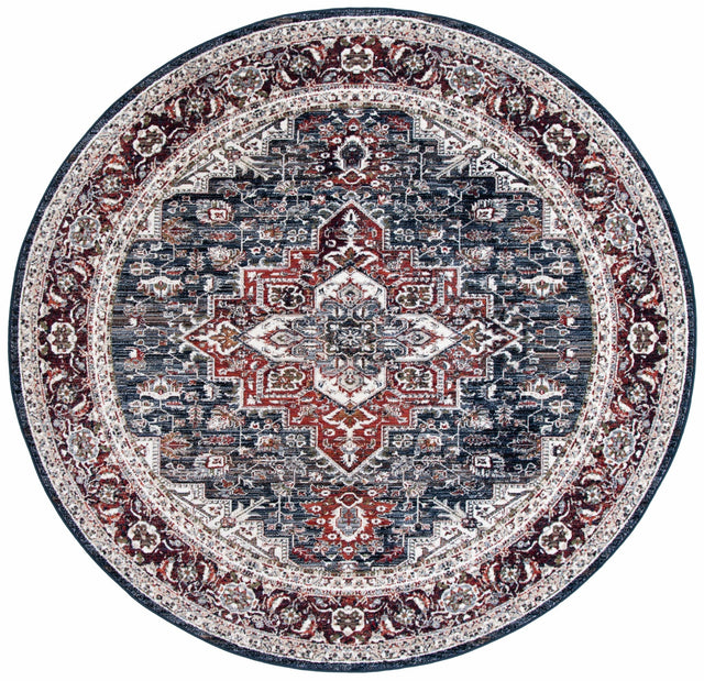 Safavieh Herat Hrt321N Navy/Red Rugs - Safavieh - hrt321n - 7r