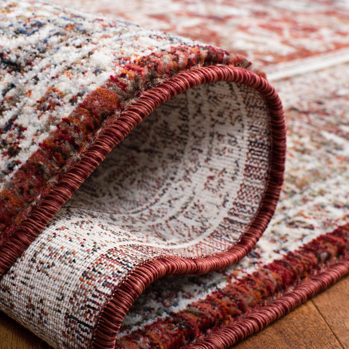 Safavieh Herat Hrt321Q Red/Ivory Rugs - Safavieh - hrt321q - 7r