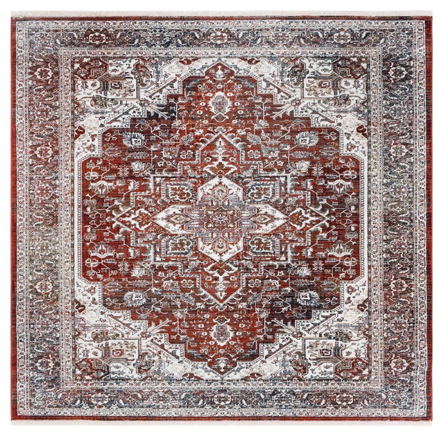 Safavieh Herat Hrt321Q Red/Ivory Rugs - Safavieh - hrt321q - 7sq
