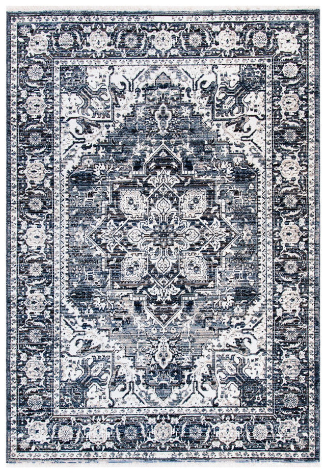Safavieh Herat Hrt331N Navy/Ivory Rugs - Safavieh - hrt331n - 4