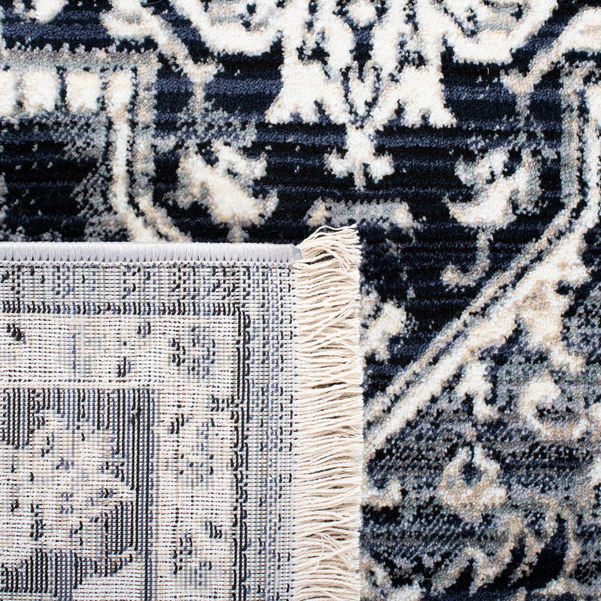 Safavieh Herat Hrt331N Navy/Ivory Rugs - Safavieh - hrt331n - 7r