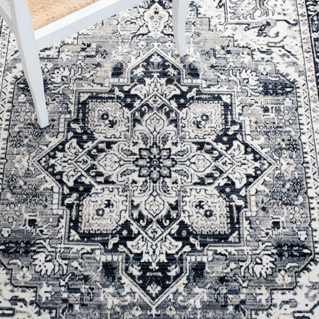 Safavieh Herat Hrt331N Navy/Ivory Rugs - Safavieh - hrt331n - 7r