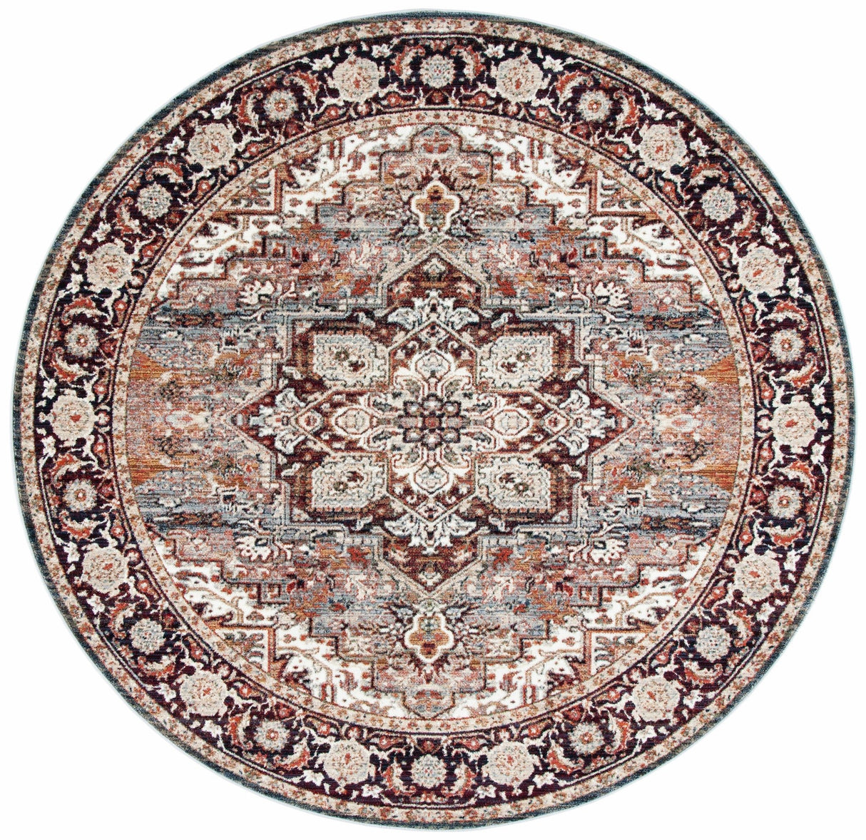 Safavieh Herat Hrt331Q Red/Ivory Rugs - Safavieh - hrt331q - 7r