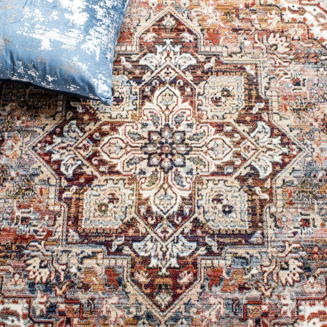 Safavieh Herat Hrt331Q Red/Ivory Rugs - Safavieh - hrt331q - 7r