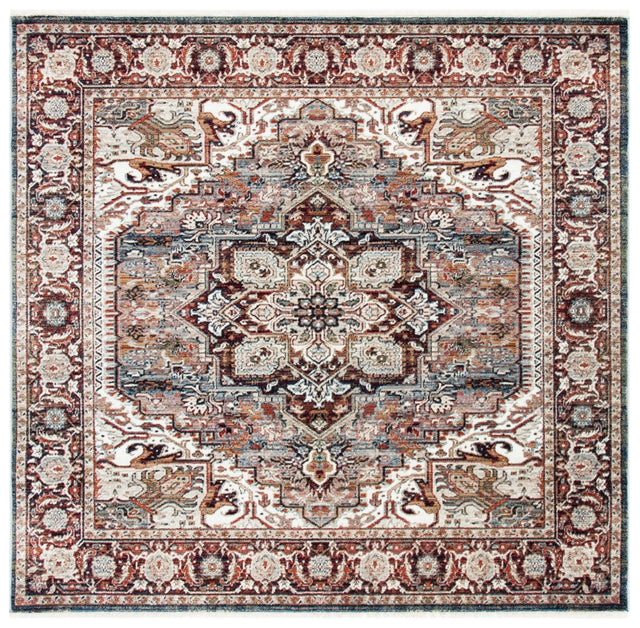 Safavieh Herat Hrt331Q Red/Ivory Rugs - Safavieh - hrt331q - 7sq