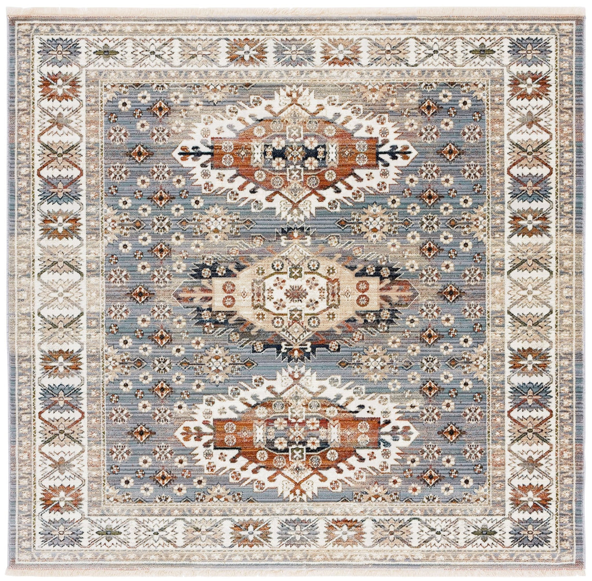 Safavieh Herat Hrt355G Grey/Cream Rugs - Safavieh - hrt355g - 7sq