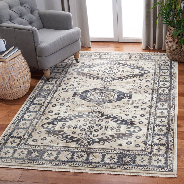 Safavieh Herat Hrt356A Ivory/Grey Rugs - Safavieh - hrt356a - 4