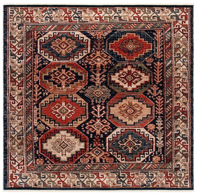 Safavieh Herat Hrt375A Rust/Creme Rugs - Safavieh - hrt375a - 7sq
