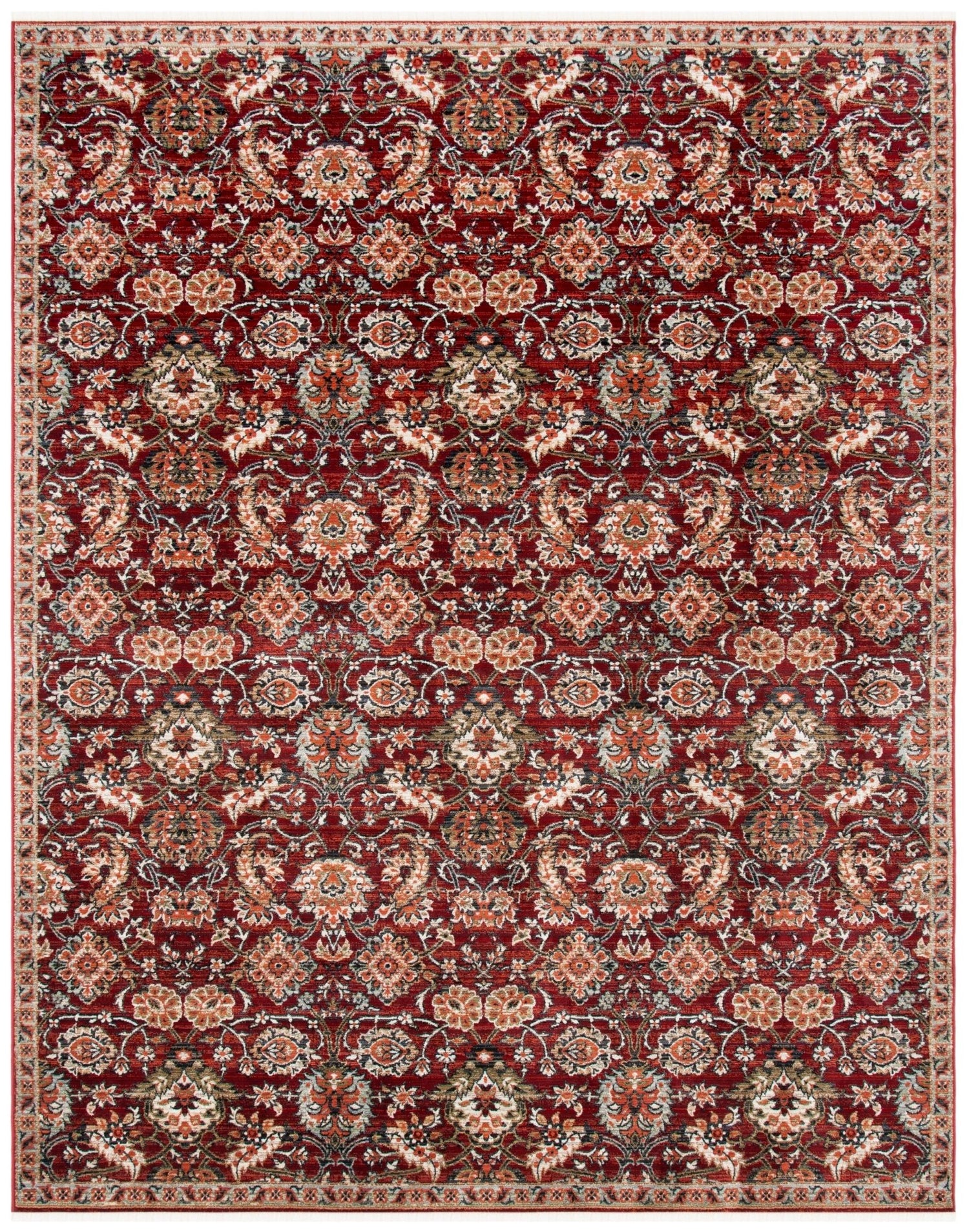 Safavieh Herat Hrt396P Rust/Ivory Rugs - Safavieh - hrt396p - 7r