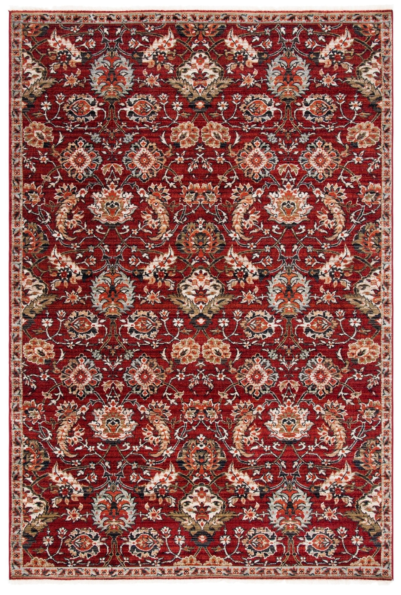 Safavieh Herat Hrt396P Rust/Ivory Rugs - Safavieh - hrt396p - 7r