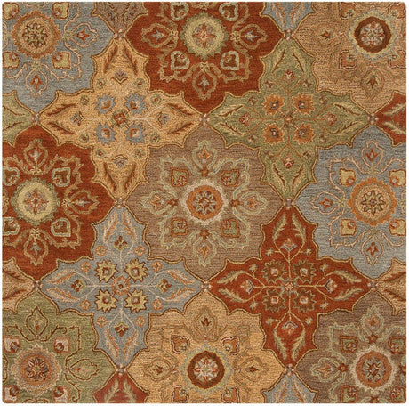 Safavieh Heritage Hg273A Multi Rugs - Safavieh - hg273a - 6sq