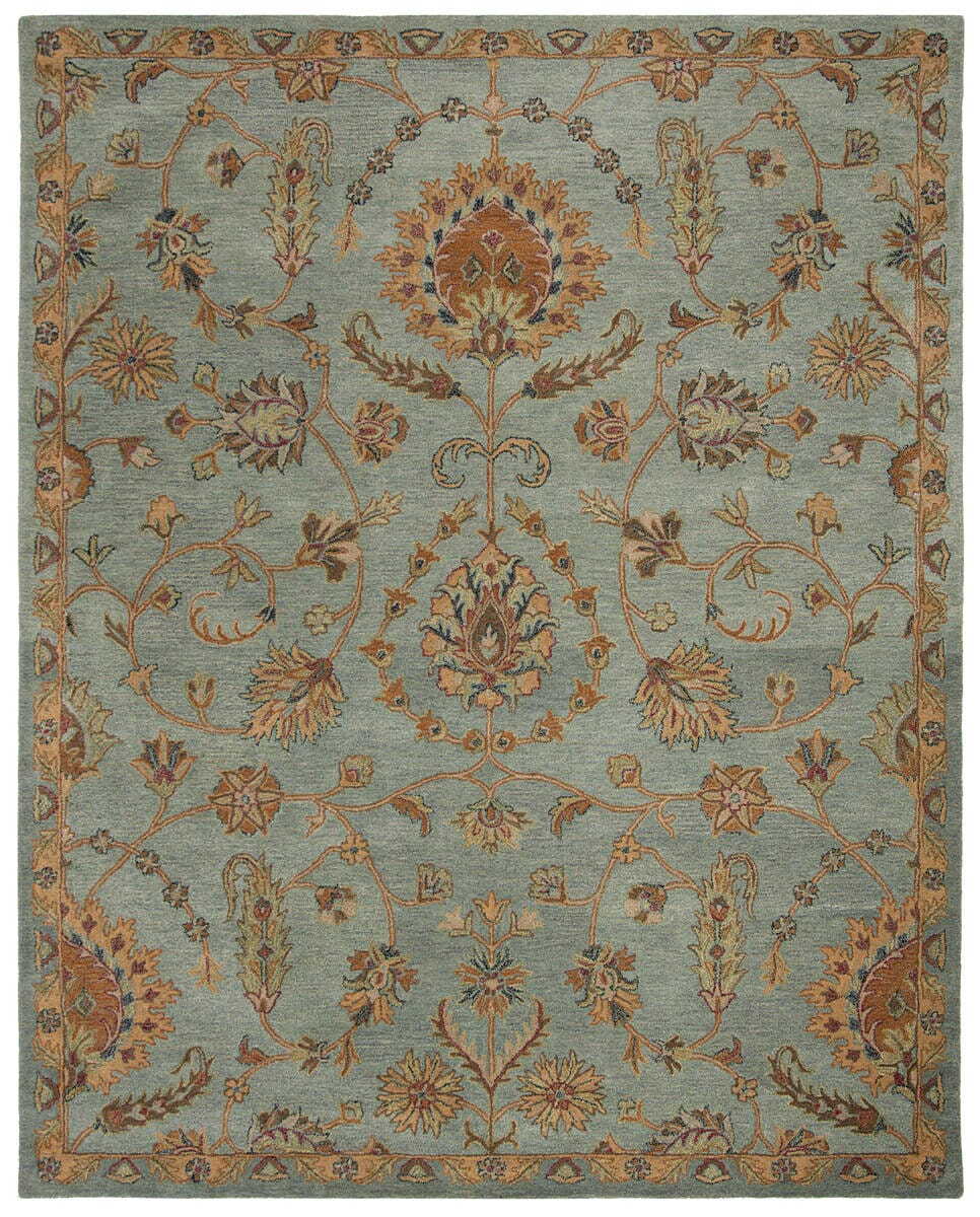 Safavieh Heritage Hg274A Light Blue / Multi Rugs - Safavieh - hg274a - 6r