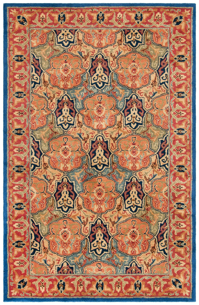 Safavieh Heritage Hg277M Blue/Red Rugs - Safavieh - hg277m - 3