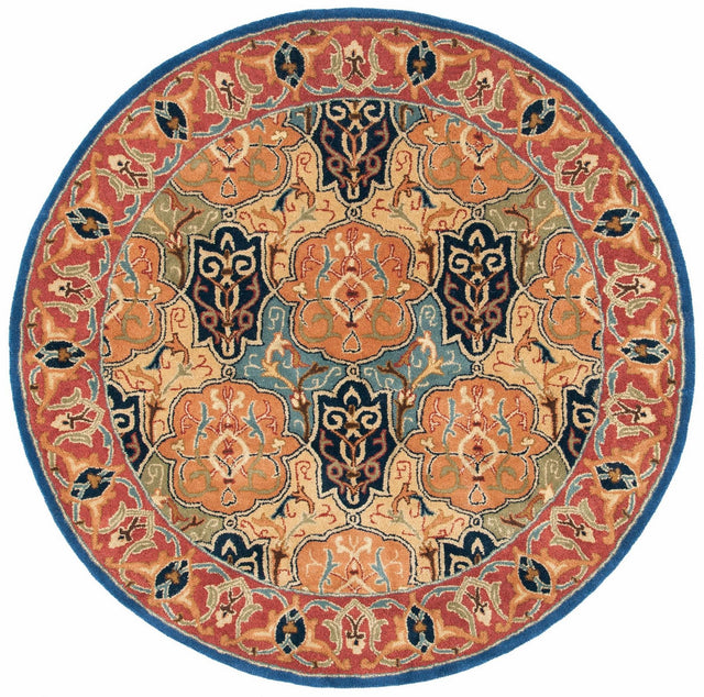 Safavieh Heritage Hg277M Blue/Red Rugs - Safavieh - hg277m - 6r