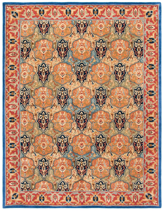 Safavieh Heritage Hg277M Blue/Red Rugs - Safavieh - hg277m - 6r