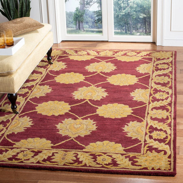 Safavieh Heritage hg314b Maroon Rugs - Safavieh - hg314b - 8ov