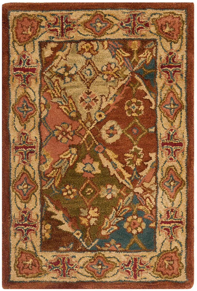 Safavieh Heritage Hg316A Beige / Beige Rugs - Safavieh - hg316a - 5ov