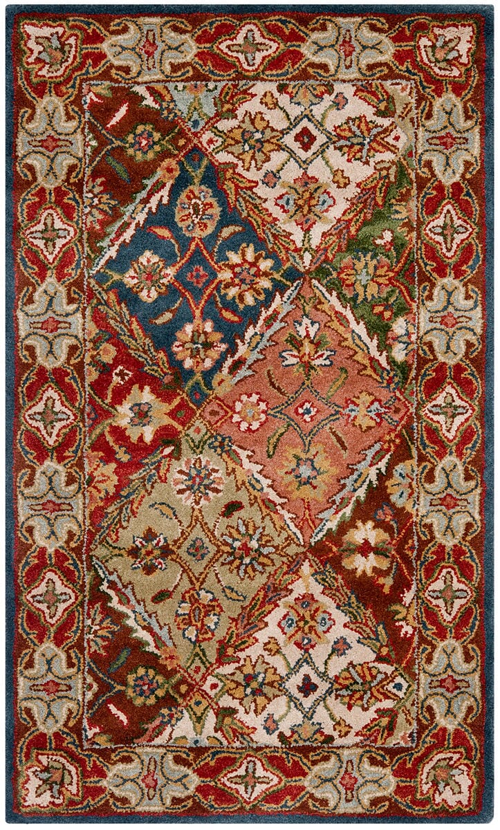 Safavieh Heritage Hg316B Green / Red Rugs - Safavieh - hg316b - 6r