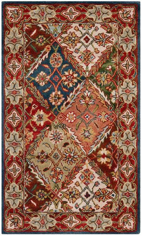 Safavieh Heritage Hg316B Green / Red Rugs - Safavieh - hg316b - 6r