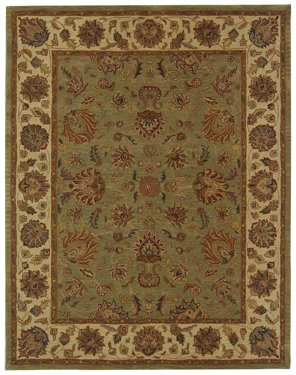 Safavieh Heritage hg343a Green / Gold Rugs - Safavieh - hg343a - 4r