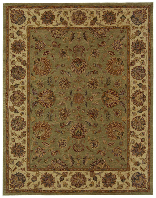 Safavieh Heritage hg343a Green / Gold Rugs - Safavieh - hg343a - 4r