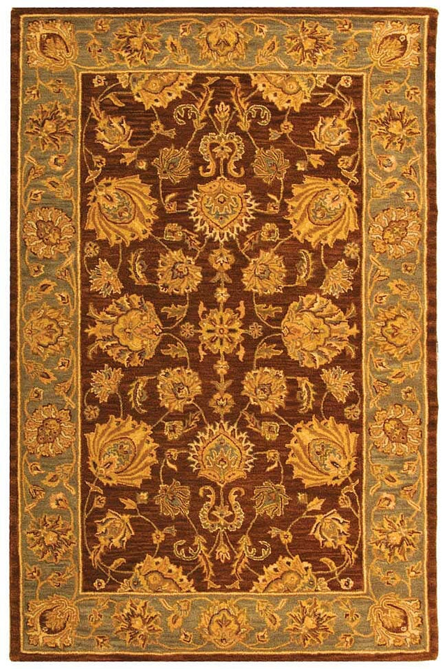 Safavieh Heritage hg343j Brown / Blue Rugs - Safavieh - hg343j - 2